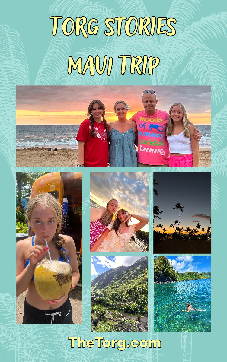 Torg Family Trip to Maui: Podcast Discussion